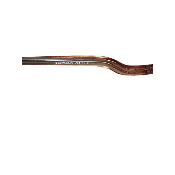 Vintage 80s Pink Glasses Kenmark Kitty Frames - Picture 9 of 11